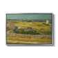 The Harvest, 1888 - Floater Framed Canvas Print