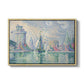 The Green Towers (Les tours vertes, la Rochelle), 1913 - Floater Framed Canvas Print