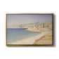 The Jetty at Cassis, Opus 198, 1889 - Floater Framed Canvas Print