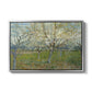 The Pink Orchard, 1888 - Floater Framed Canvas Print