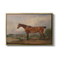 A Hunter in a Landscape, c. 1810 - Floater Framed Canvas Print