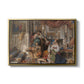 Roman Pilgrims, 1854 - Floater Framed Canvas Print