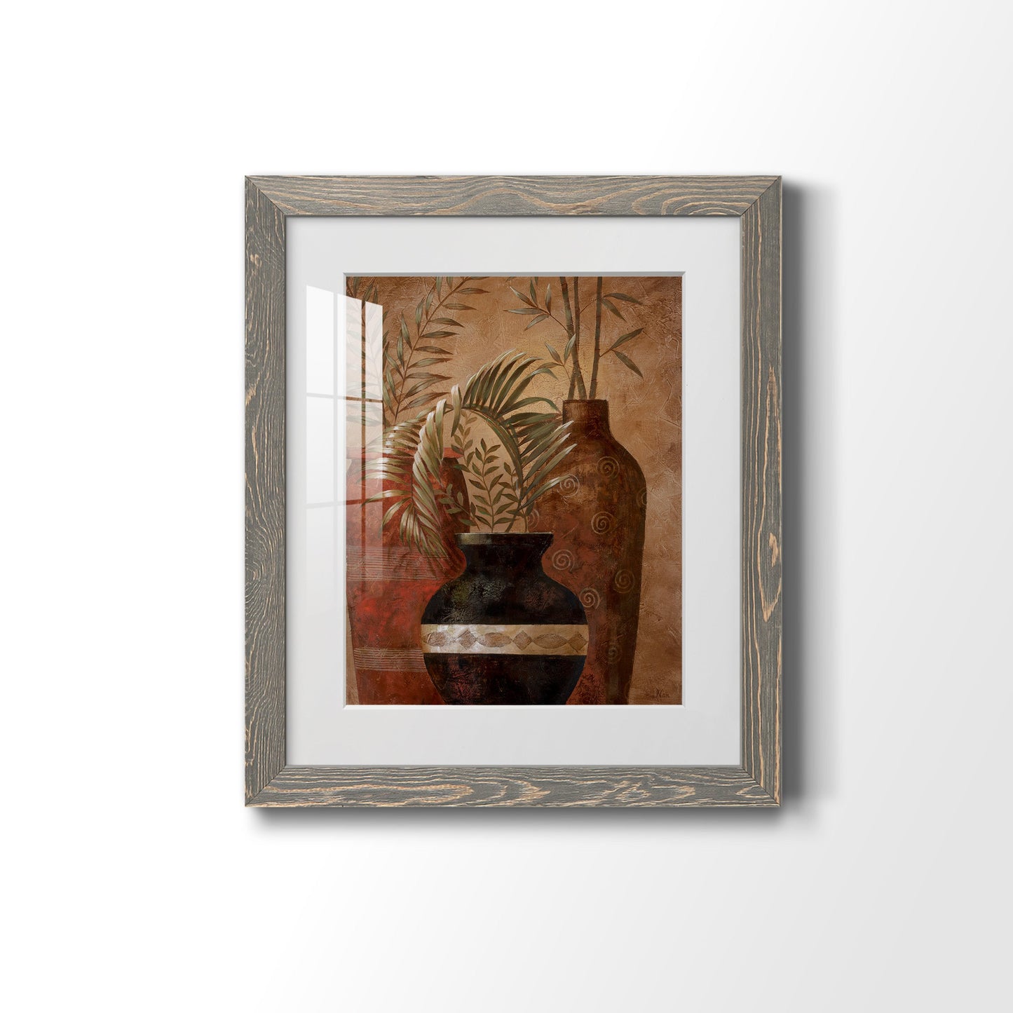 Exotic Vacation II - Barnwood Framed Art Print
