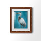 Great Blue Heron II - Barnwood Framed Art Print