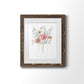 Whimsical Wildflowers II - Premium Framed Print - Distressed Barnwood Frame - Ready to Hang