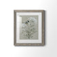 Bouquet of Grace Bird I - Barnwood Framed Art Print