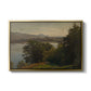View of the Mondsee, 1870 - Floater Framed Canvas Print
