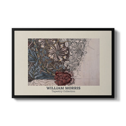 Honeysuckle (Tapestry Collection), 1874 - Floater Framed Canvas Print