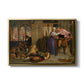 The Flight of Madeline and Porphyro, 1848 - Floater Framed Canvas Print