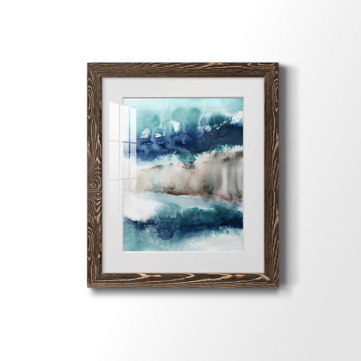 Shifting Sands - Barnwood Framed Art Print