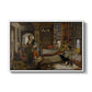 The Harem, 1876 - Floater Framed Canvas Print