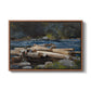 Hudson River, 1892 - Floater Framed Canvas Print