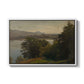 View of the Mondsee, 1870 - Floater Framed Canvas Print