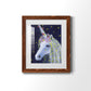 Unicorn IV - Barnwood Framed Art Print