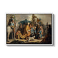 David with Goliath's Head in front of Saul, for Rembrandt, 1627 - Floater Framed Canvas Print
