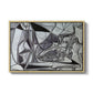 Goat's Skull, Bottle and Candle, 1952 - Floater Framed Canvas Print