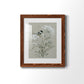 Bouquet of Grace Bird I - Barnwood Framed Art Print