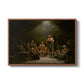 Low Church Devotion (Haugianerne), 1848 - Floater Framed Canvas Print