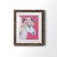 Unicorn II - Barnwood Framed Art Print
