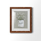 Bouquet of Grace Bucket Together - Barnwood Framed Art Print
