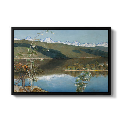 Thunderclouds on the Horizon, 1897 - Floater Framed Canvas Print