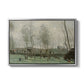 Washerwomen in a Willow Grove, c. 1871 - Floater Framed Canvas Print