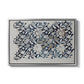 Watercolour for Printed Fabric Design: Wey, c. 1882-1883 - Floater Framed Canvas Print