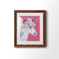 Unicorn II - Barnwood Framed Art Print