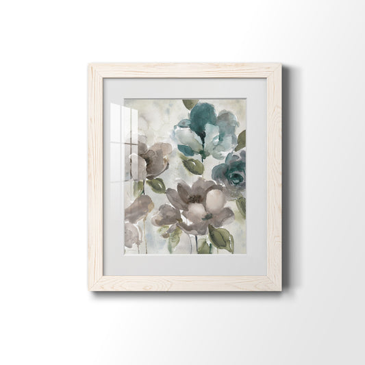 Topaz Garden II - Barnwood Framed Art Print