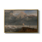 Port Ruysdael, 1827 - Floater Framed Canvas Print