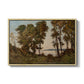 The Banks of the Allier, 1894 - Floater Framed Canvas Print