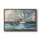 Sloop, Nassau, 1899 - Floater Framed Canvas Print