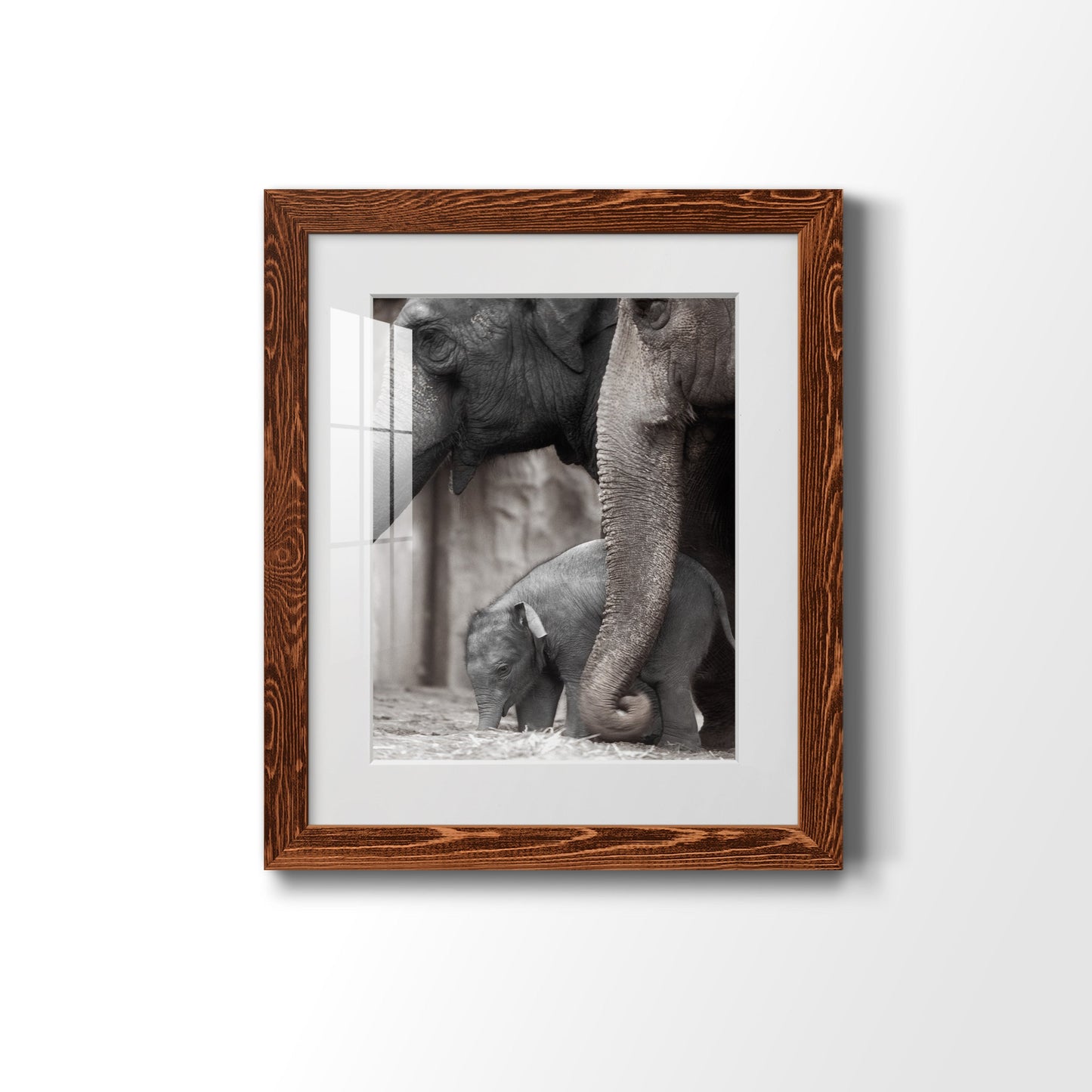 Family Moment - Premium Framed Print - Distressed Barnwood Frame - Ready to Hang