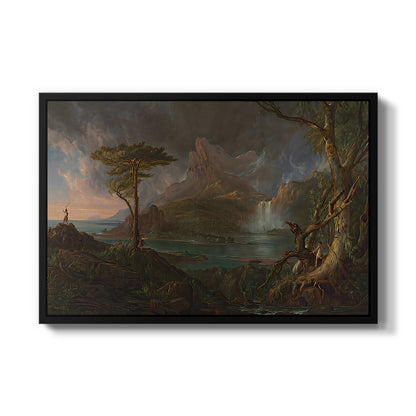 A Wild Scene, 1831-1832 - Floater Framed Canvas Print