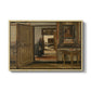 Interior of the Terninck Institution in Antwerp, 1884 - Floater Framed Canvas Print