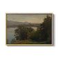 View of the Mondsee, 1870 - Floater Framed Canvas Print