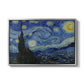 The Starry Night, 1889 - Floater Framed Canvas Print