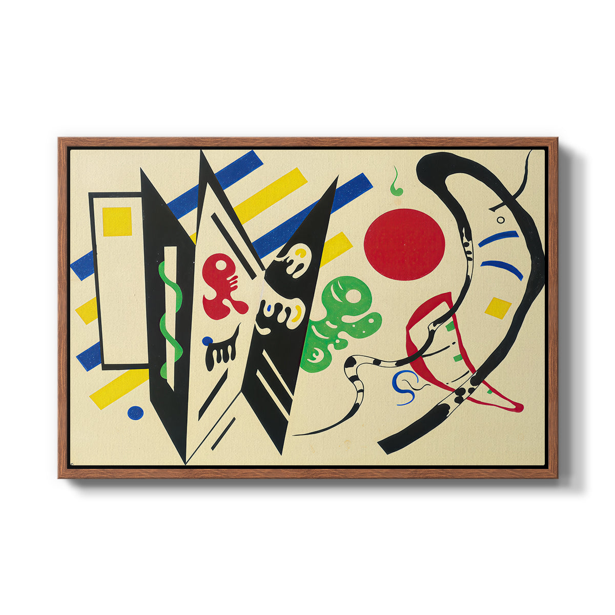 Reciprocity (Réciproque), 1935 - Floater Framed Canvas Print