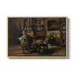 The Studio of Ferdinand De Braekeleer I, Father of the Painter, c. 1873-1885 - Floater Framed Canvas Print