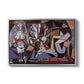 Women of Algiers (Version O), 1955 - Floater Framed Canvas Print