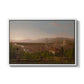 View of Florence from San Miniato, 1837 - Floater Framed Canvas Print