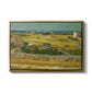 The Harvest, 1888 - Floater Framed Canvas Print