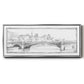 Pont de Notre Dame - Floater Framed Canvas Print
