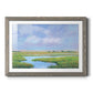 Summer Marsh II - Barnwood Framed Art Print