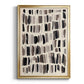 Chalk and Flint II - Modern Framed Canvas Print