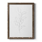 Botanical Gesture VI - Premium Canvas Framed in Barnwood - Ready to Hang