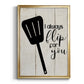 Flip For You - Modern Framed Canvas Print