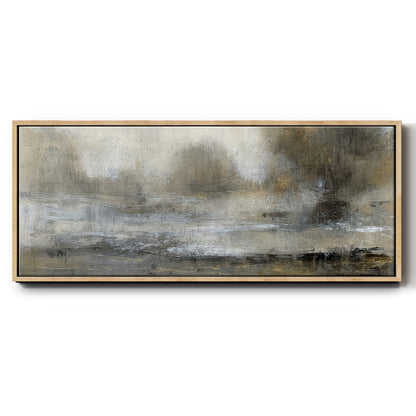 Gilt Landscape I - Floater Framed Canvas Print