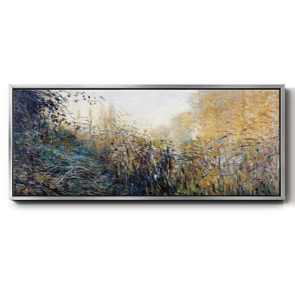 The Reeds (Study), 1876 - Floater Framed Canvas Print