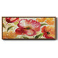 Jardin Rouge - Floater Framed Canvas Print